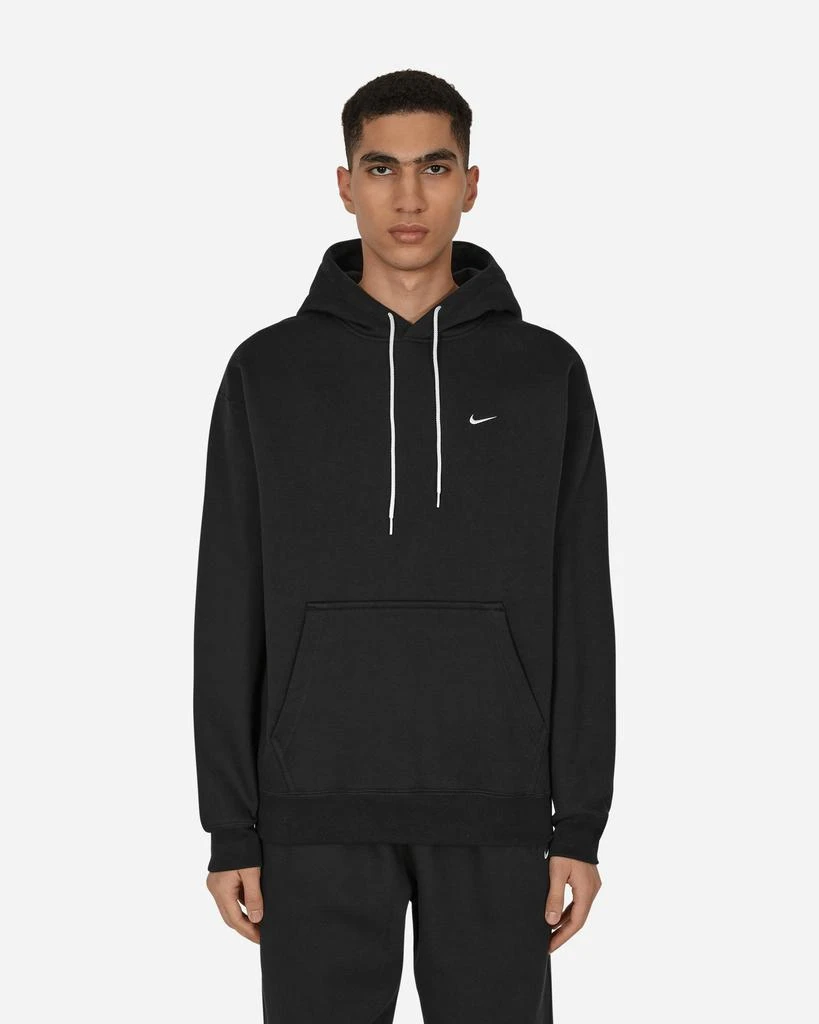 商品NIKE|Solo Swoosh Hooded Sweatshirt Black,价格¥605,第1张图片