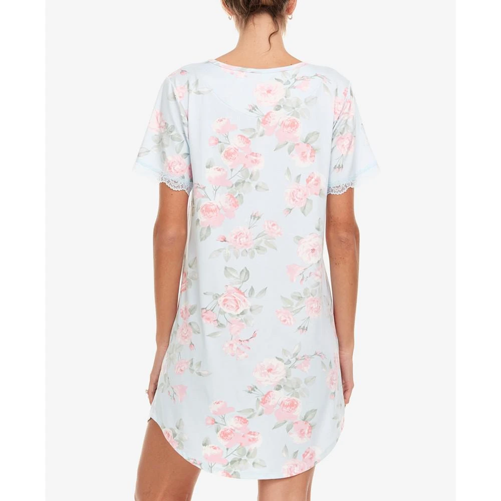 商品Flora Nikrooz|Women's Kathleen Floral Sleepshirt,价格¥150,第2张图片详细描述