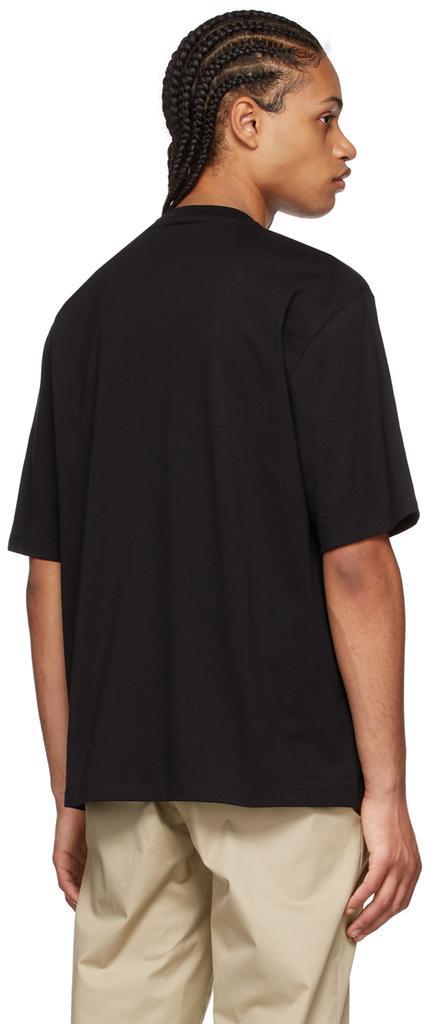 商品Neil Barrett|Black Cotton T-Shirt,价格¥442,第5张图片详细描述