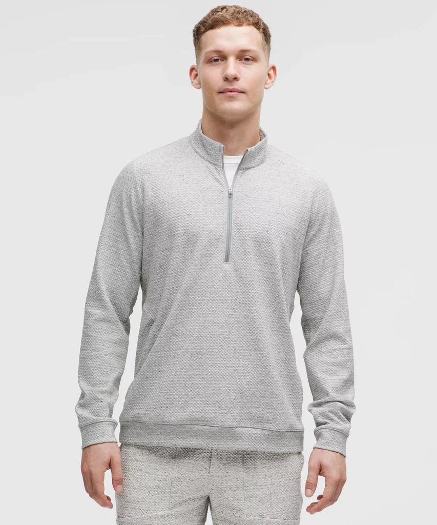 商品Lululemon|Textured Double-Knit Cotton Half Zip,价格¥915,第3张图片详细描述