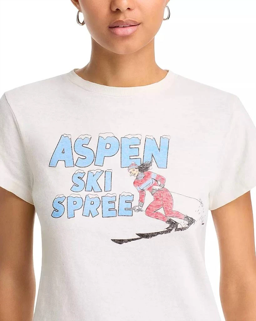 商品REDONE|Aspen Ski Spree Classic T-Shirt In White,价格¥848,第3张图片详细描述