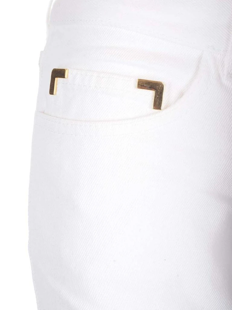 商品Palm Angels|Straight Leg Jeans White,价格¥4487,第3张图片详细描述