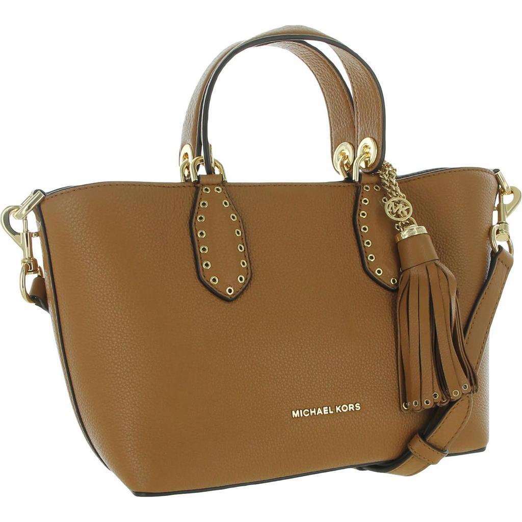商品Michael Kors|MICHAEL Michael Kors Womens Brooklyn Leather Convertible Satchel Handbag,价格¥1545,第4张图片详细描述