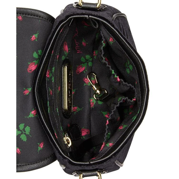 商品Betsey Johnson|Mini Embossed Rose Phone Crossbody, a Macy's Exclusive Style,价格¥436,第2张图片详细描述