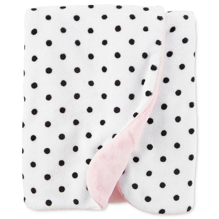 商品Carter's|Dot-Print Plush Blanket, Baby Girls,价格¥105,第2张图片详细描述