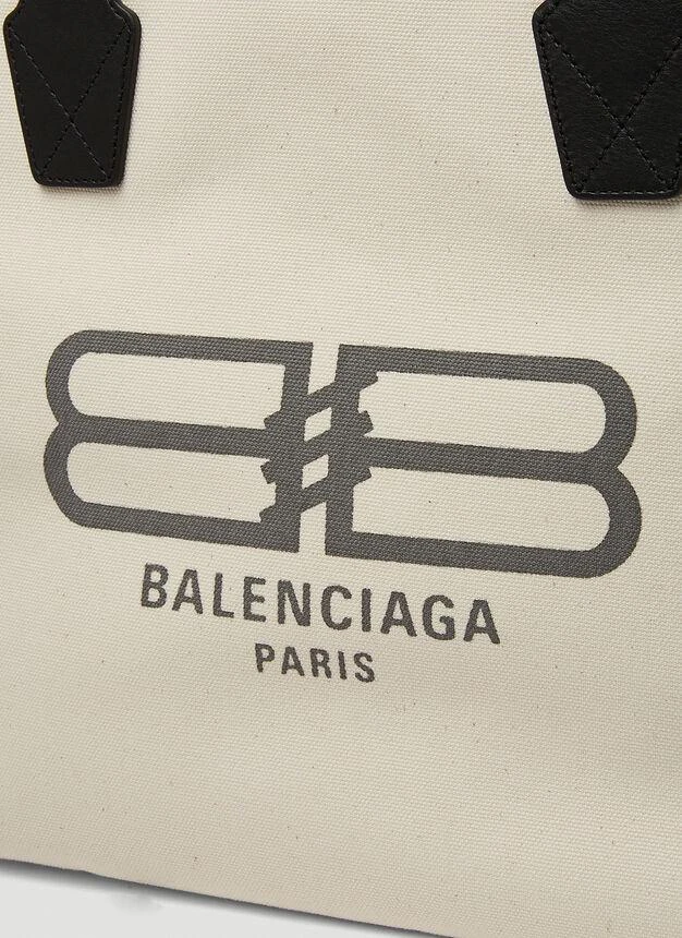 商品Balenciaga|Jumbo Tote Bag in White,价格¥4255,第4张图片详细描述