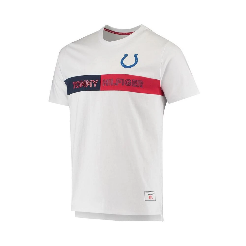商品Tommy Hilfiger|Men's White Indianapolis Colts Core T-shirt,价格¥377,第2张图片详细描述