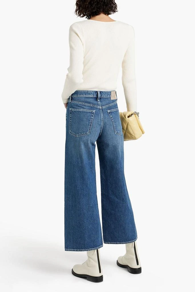 商品Rag & Bone|Andi cropped high-rise wide-leg jeans,价格¥387,第3张图片详细描述