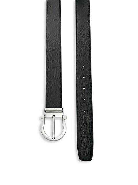 商品Salvatore Ferragamo|Adjustable & Reversible Gancio Buckle Belt,价格¥3622,第5张图片详细描述