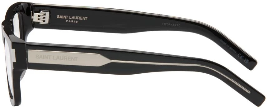 商品Yves Saint Laurent|黑色 SL 574 眼镜,价格¥4581,第3张图片详细描述