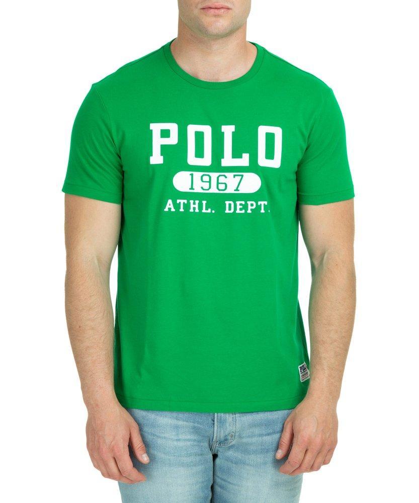 商品Ralph Lauren|Polo Ralph Lauren Logo Printed Crewneck T-Shirt,价格¥399-¥420,第1张图片