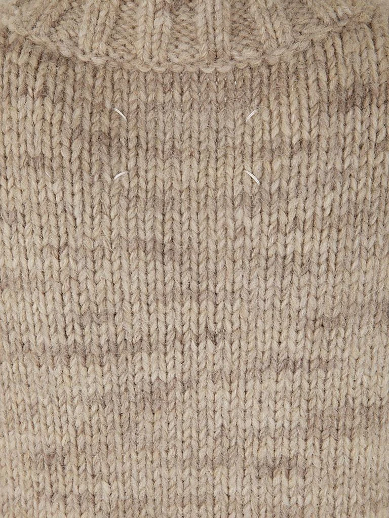 商品MAISON MARGIELA|Maison Margiela V-Neck Ribbed Knitted Vest,价格¥3117-¥3265,第3张图片详细描述