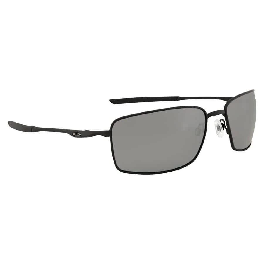 商品Oakley|Square Wire Black Iridium Rectangular Men's Sunglasses OO4075 407505 60,价格¥1089,第2张图片详细描述