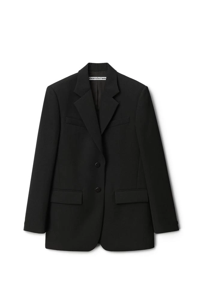 商品Alexander Wang|BOXY BLAZER IN WOOL TAILORING,价格¥4009,第1张图片