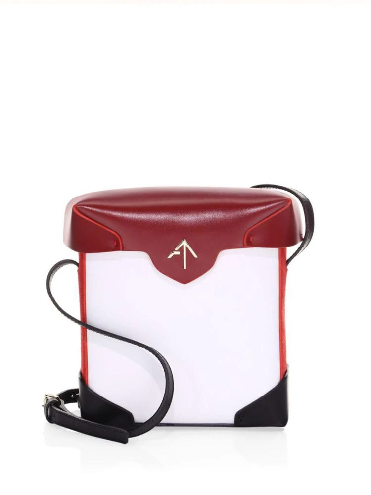商品Manu Atelier|Mini Pristine Leather 斜挎包,价格¥1892,第1张图片