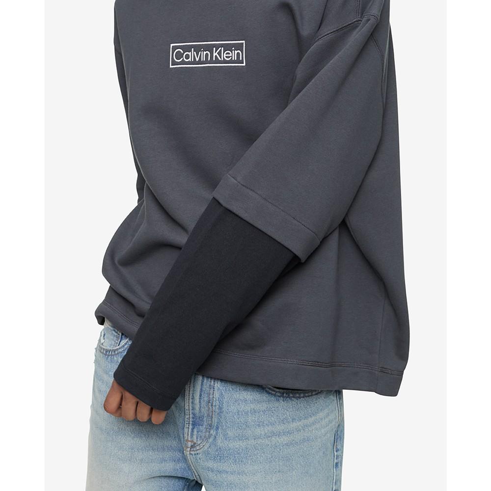 Men's Double Layer Logo Sweatshirt商品第3张图片规格展示