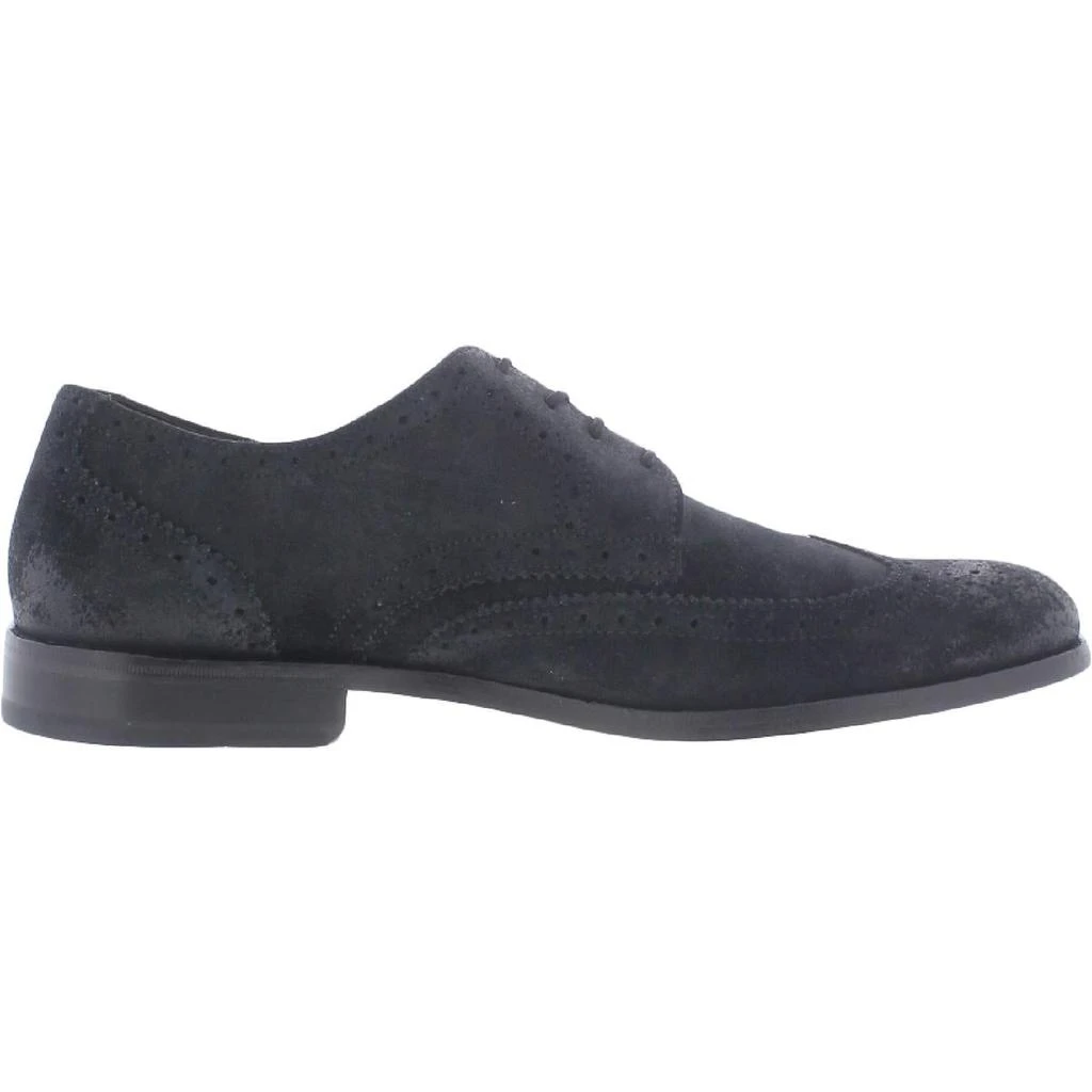 商品Clarks|Clarks Mens James Wing Suede Derby Wingtip Shoes,价格¥244,第2张图片详细描述