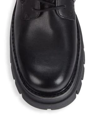 Lucas Studded Leather Combat Boots商品第5张图片规格展示