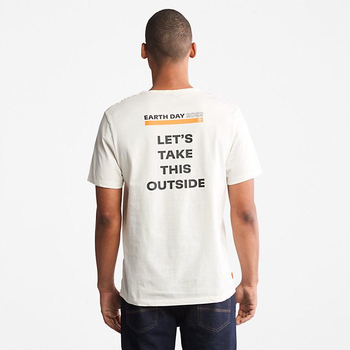 Earth Day EK+ T-Shirt for Men in White商品第2张图片规格展示