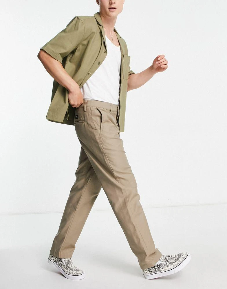 商品Vans|Vans authentic tapered chino trousers in sand,价格¥269,第1张图片