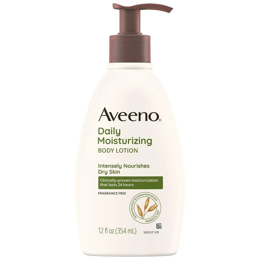 商品Aveeno|Daily Moisturizing Lotion with Oat for Dry Skin Fragrance Free,价格¥97,第1张图片