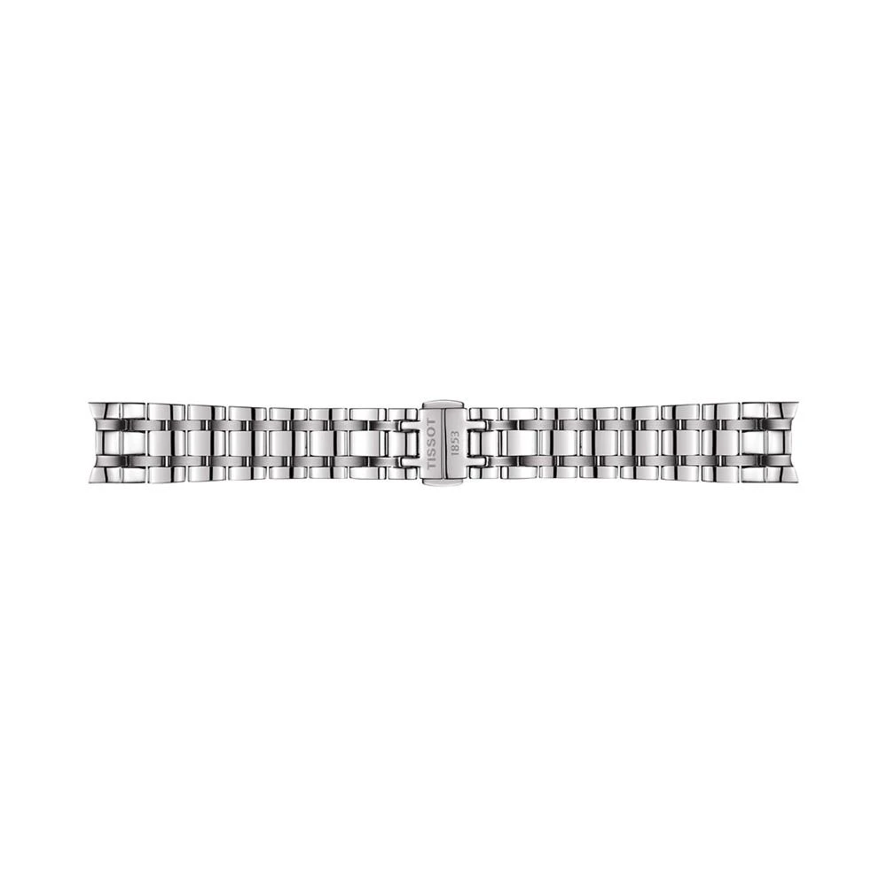 商品Tissot|Women's Swiss Automatic Lady Heart Stainless Steel Bracelet Watch 35mm,价格¥6326,第3张图片详细描述