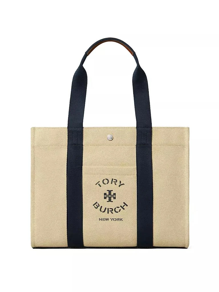 商品Tory Burch|Tory Canvas Logo Tote Bag,价格¥1397,第1张图片