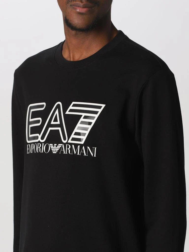 商品EA7|Basic Ea7 sweatshirt with printed logo,价格¥514,第3张图片详细描述