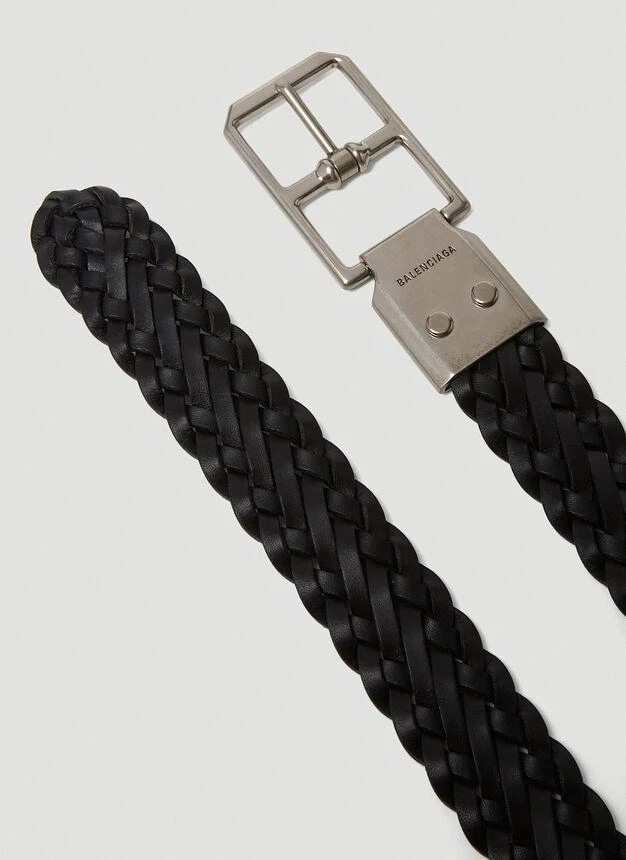 商品Balenciaga|Woven Belt in Black,价格¥2690,第3张图片详细描述