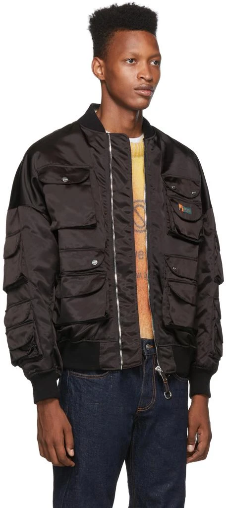 商品Palm Angels|Black Hunting Bomber,价格¥4221,第2张图片详细描述