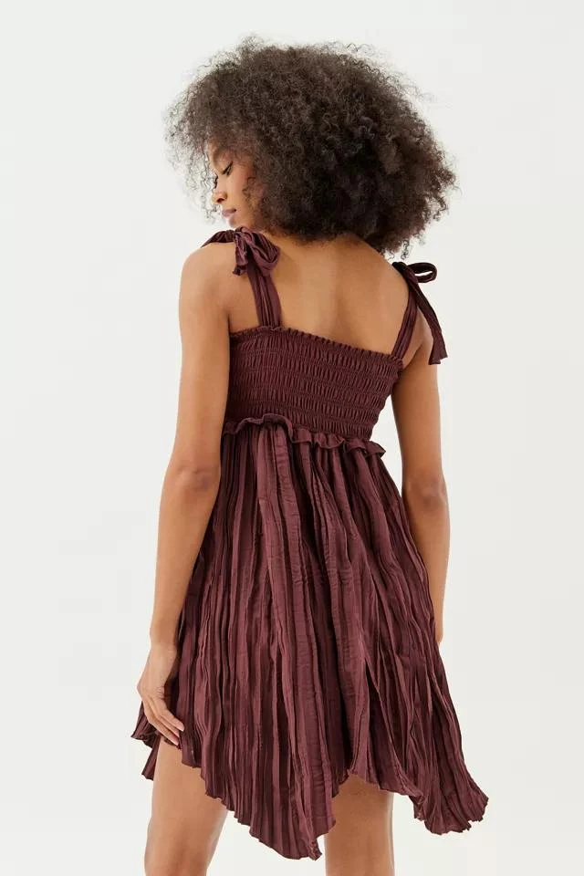商品Urban Outfitters|UO Axel Smocked Mini Dress,价格¥222,第2张图片详细描述
