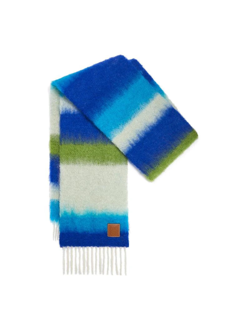 商品Loewe|Mohair Stripe Scarf,价格¥2035,第2张图片详细描述