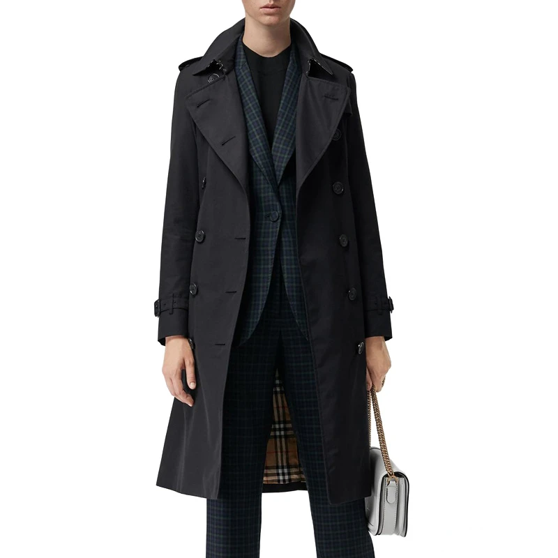 BURBERRY 黑色女士大衣 4073368 商品