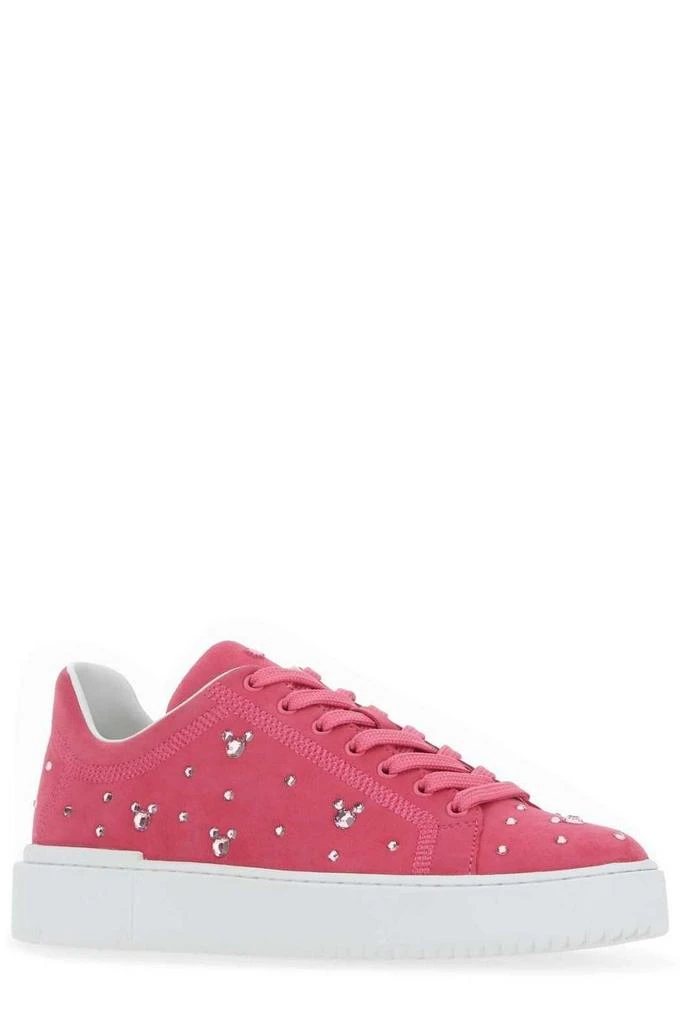 商品Stuart Weitzman|Stuart Weitzman X Disney Crystal Embellished Low-Top Sneakers,价格¥1481,第2张图片详细描述