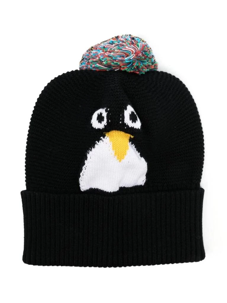 商品Stella McCartney|Black Penguin Beanie,价格¥611,第1张图片