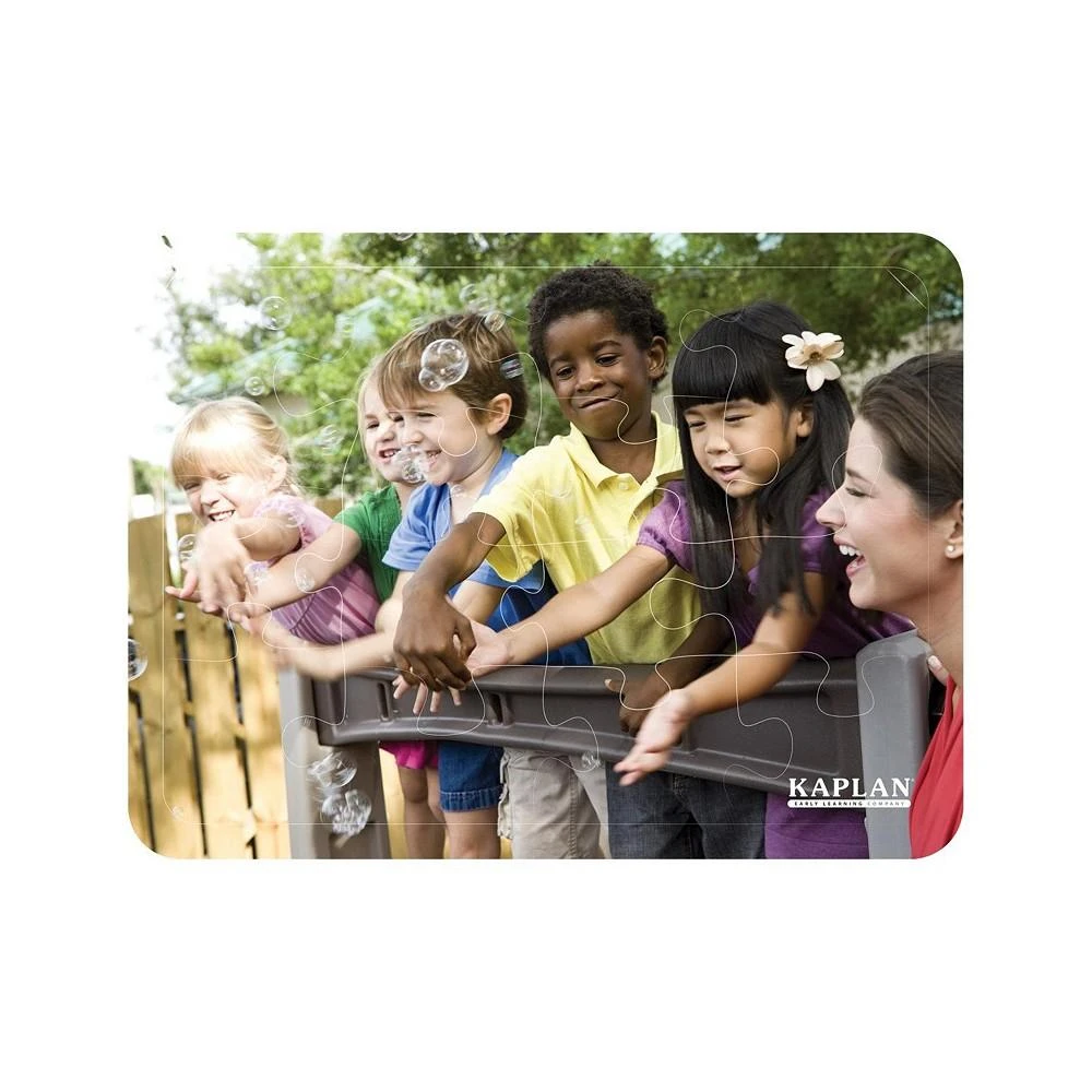 商品Kaplan Early Learning|Friends Like Me Diversity Puzzle Set  - Set of 4,价格¥357,第2张图片详细描述