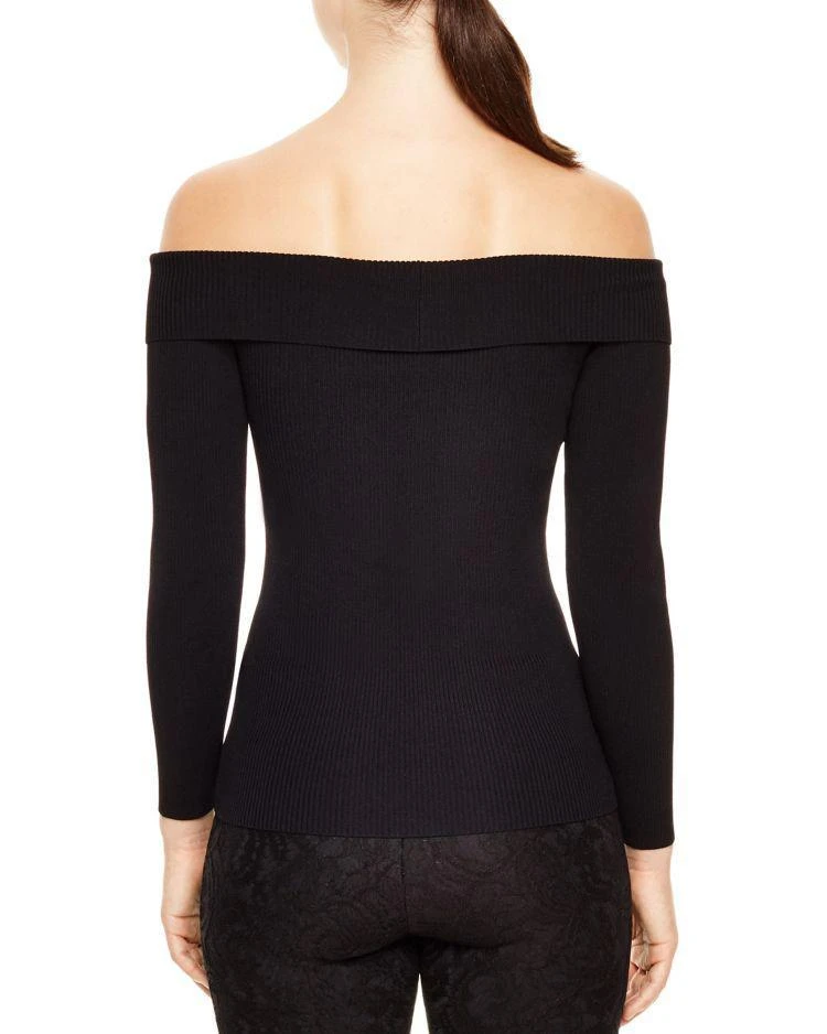 商品Sandro|Jova Crisscross-Front Off-the-Shoulder Sweater,价格¥778,第2张图片详细描述