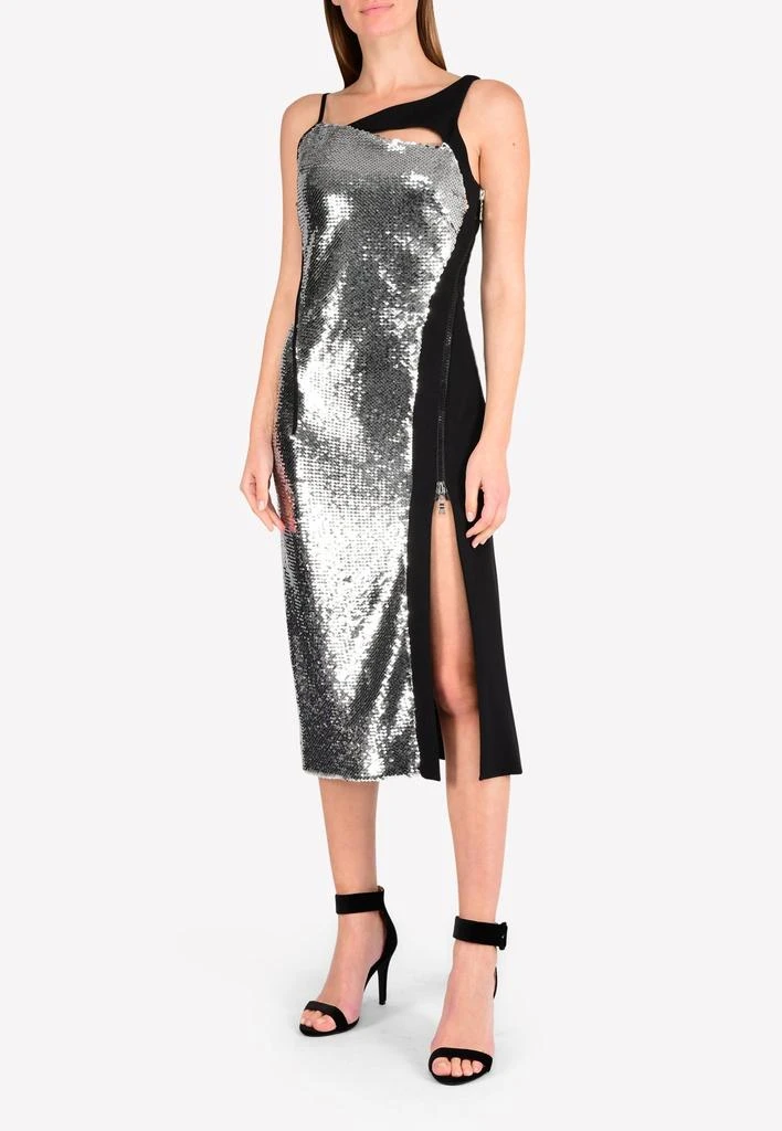 商品Mugler|Nickel Robe Sequinned Dress,价格¥12255,第1张图片