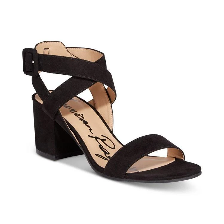 商品American Rag|Caelie Block-Heel Sandals, Created for Macy's,价格¥222,第2张图片详细描述