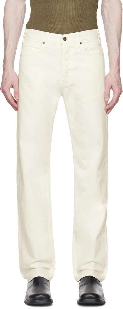商品Nili Lotan|White Billie Jeans,价格¥877,第1张图片