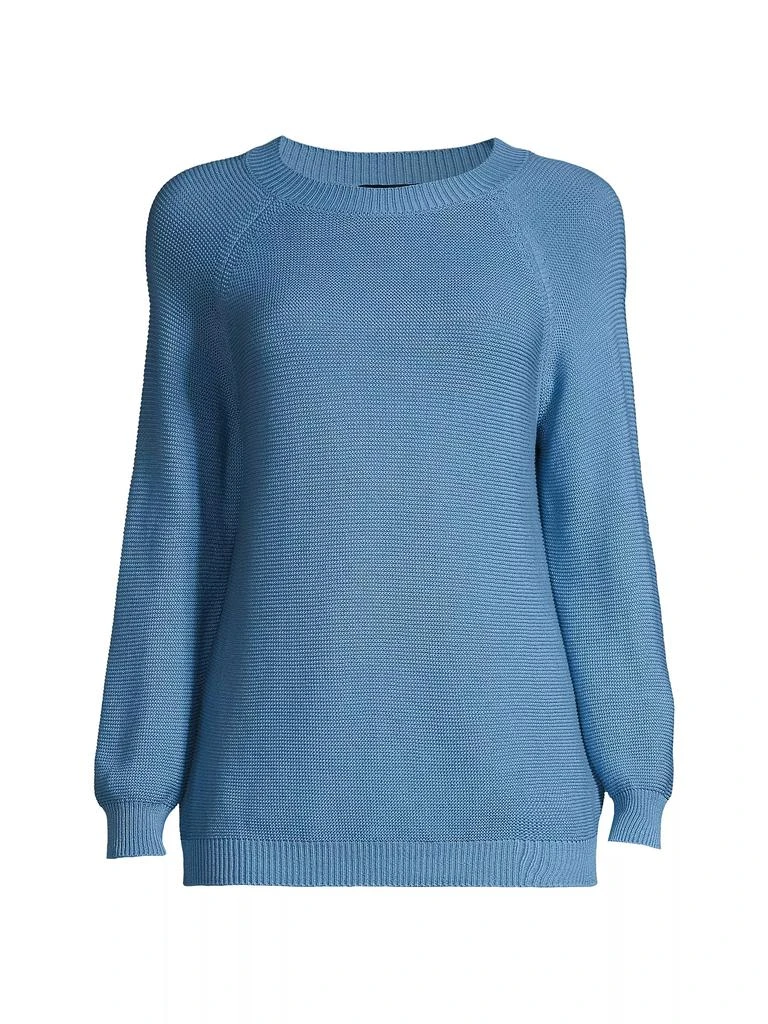 商品Weekend Max Mara|Linz Cotton Crewneck Sweater,价格¥1107,第1张图片