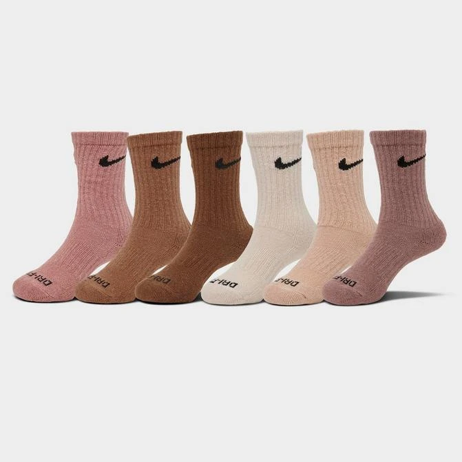 商品NIKE|Kids' Toddler Nike Dri-FIT Crew Socks (6-Pack),价格¥149,第1张图片