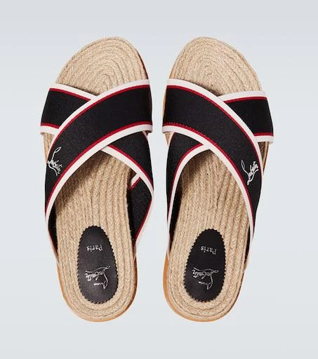 商品Christian Louboutin|Hot Cross凉拖鞋,价格¥5372,第4张图片详细描述