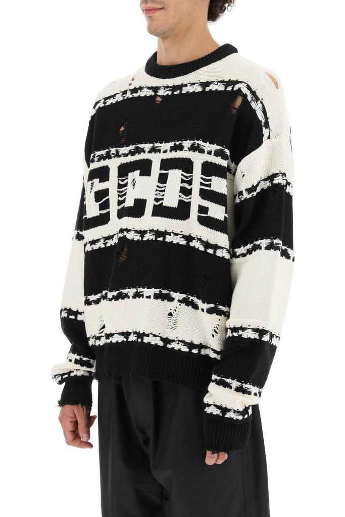 商品GCDS|Gcds distressed sweater,价格¥2220,第6张图片详细描述