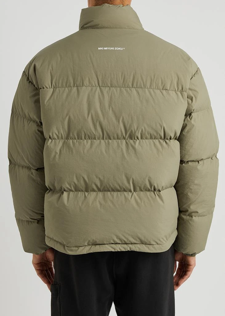 商品MKI Miyuki Zoku|V2 Bubble green quilted matte shell jacket,价格¥1548,第3张图片详细描述