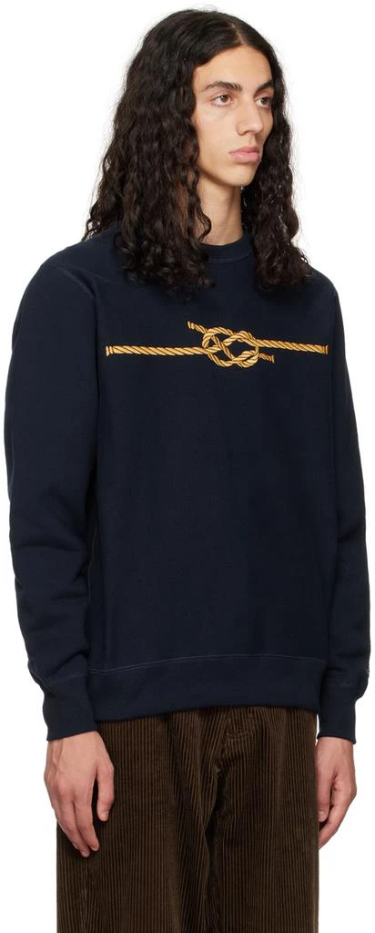商品Noah|Navy Knot Sweatshirt,价格¥480,第2张图片详细描述