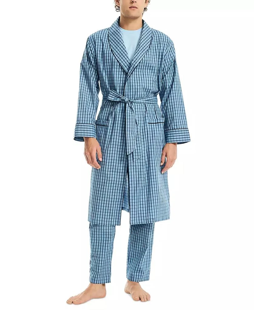 商品Nautica|Men's Woven Plaid Robe,价格¥290,第1张图片