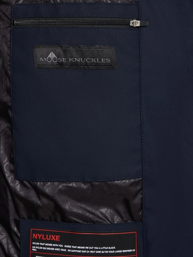 商品Moose Knuckles|Valleyfield Nylon Blend Down Parka,价格¥3058,第5张图片详细描述