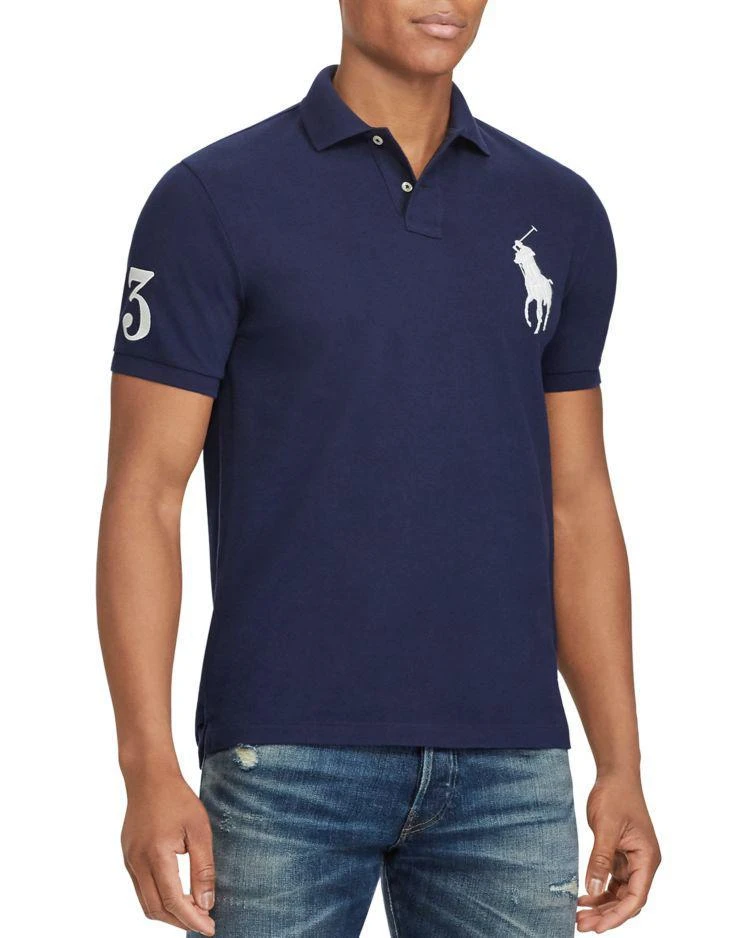 商品Ralph Lauren|Custom Slim Fit Cotton Mesh Polo Shirt,价格¥443,第1张图片