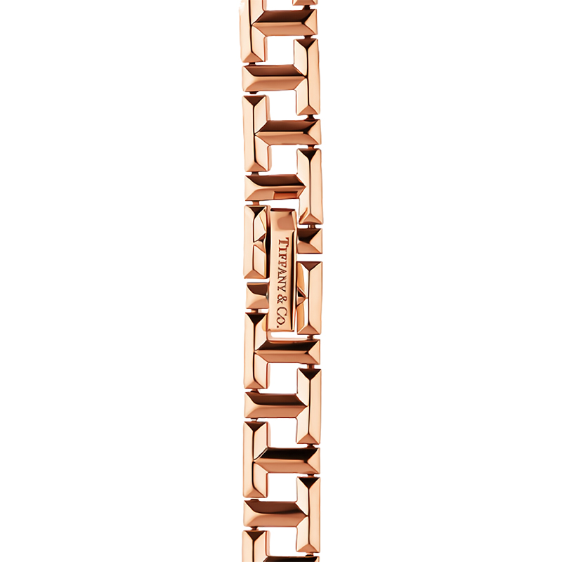   Tiffany & Co./蒂芙尼 18K金 玫瑰金 True 窄式手链GRP10612商品第4张图片规格展示